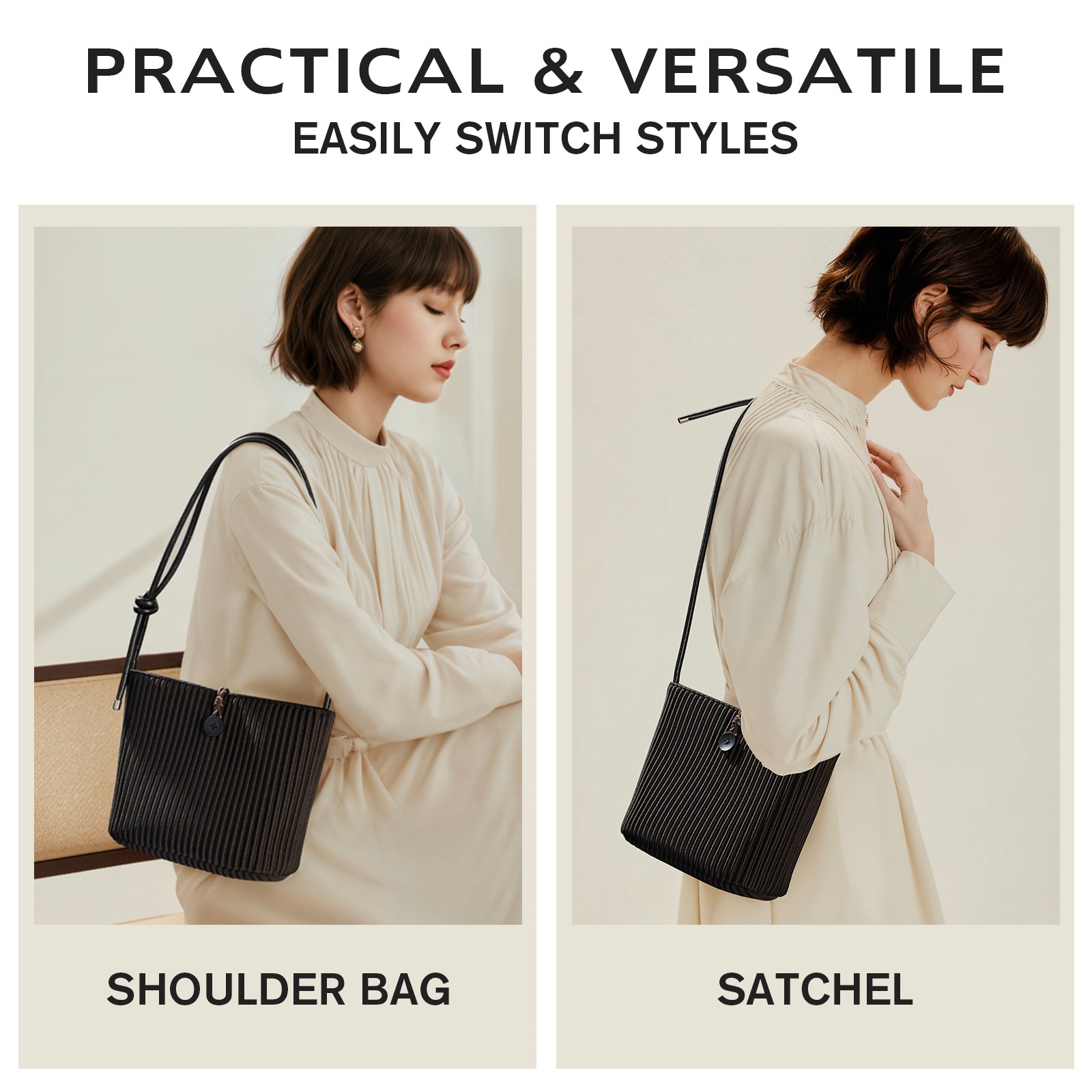 NOHOO Original Brand Women Bags Chic Space Cotton Spandex Bags Travel & Daily Handbags for Women