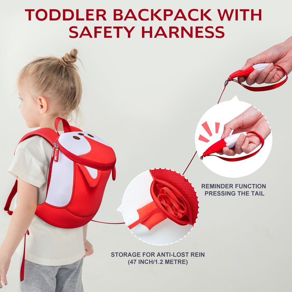 Top Quality Fox Backpack School Bag for Girls Fox Style for Toddler Kids Ages 2 Years Old Above School Bag Cartoon Design