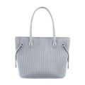 ONIMALS Women's Tote Bag Vertical Pleated Texture with Decorative Drawstring Large Capacity Shoulder Bag Custom Logo Accepted