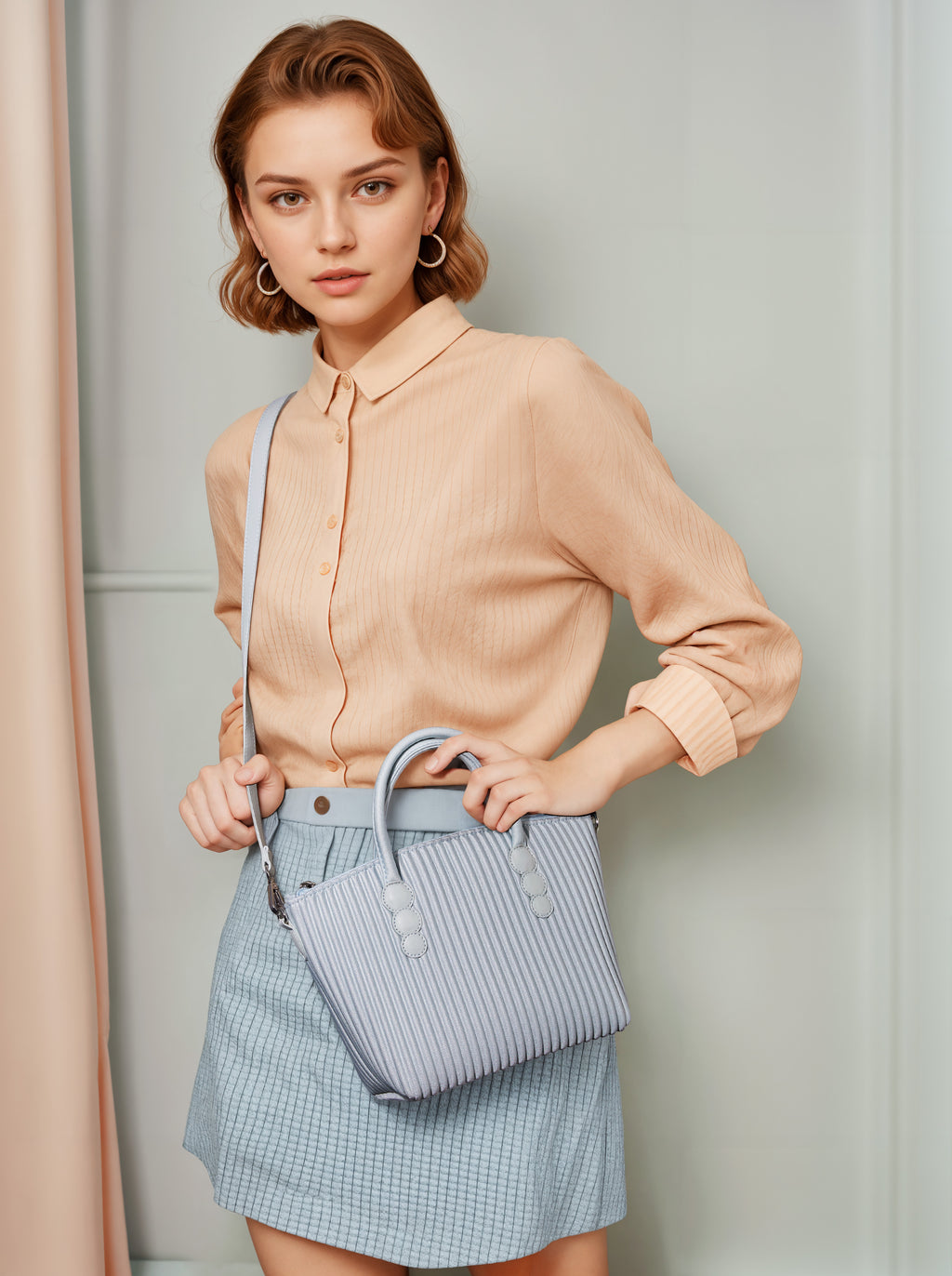 ONIMALS OEM/ODM Accept Macaron Color Palette Single Shoulder Crossbody 2-in-1 Women's Bag
