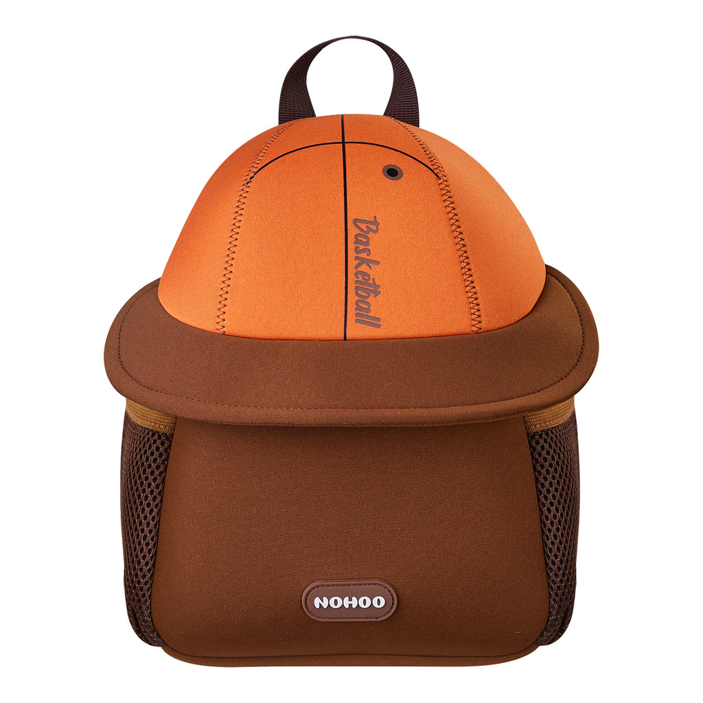 NOHOO 3D Basketball Kids Backpack Cute Sports Toddler School Bag Birthday Gift for Boys