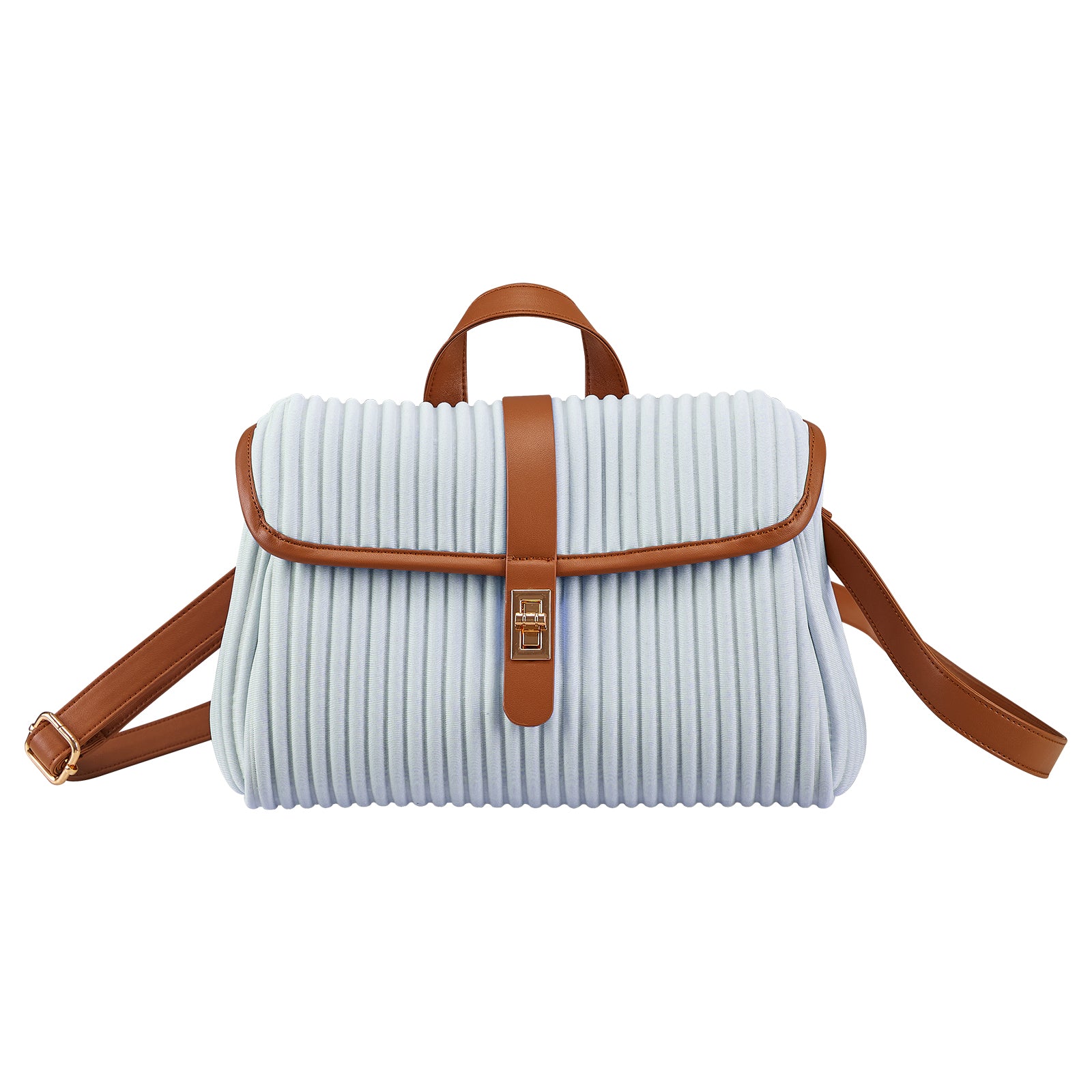 ONIMALS Wholesale Fashion Waterproof Eco-friendly Women Pillow Striped Bag for Daily Use