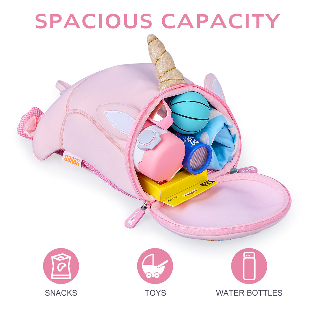 Nohoo Anti-lost Premium Quality School Bag Children Unicorn Style Ages 2 Years Old Above Cheapest School Bags Children Backpack
