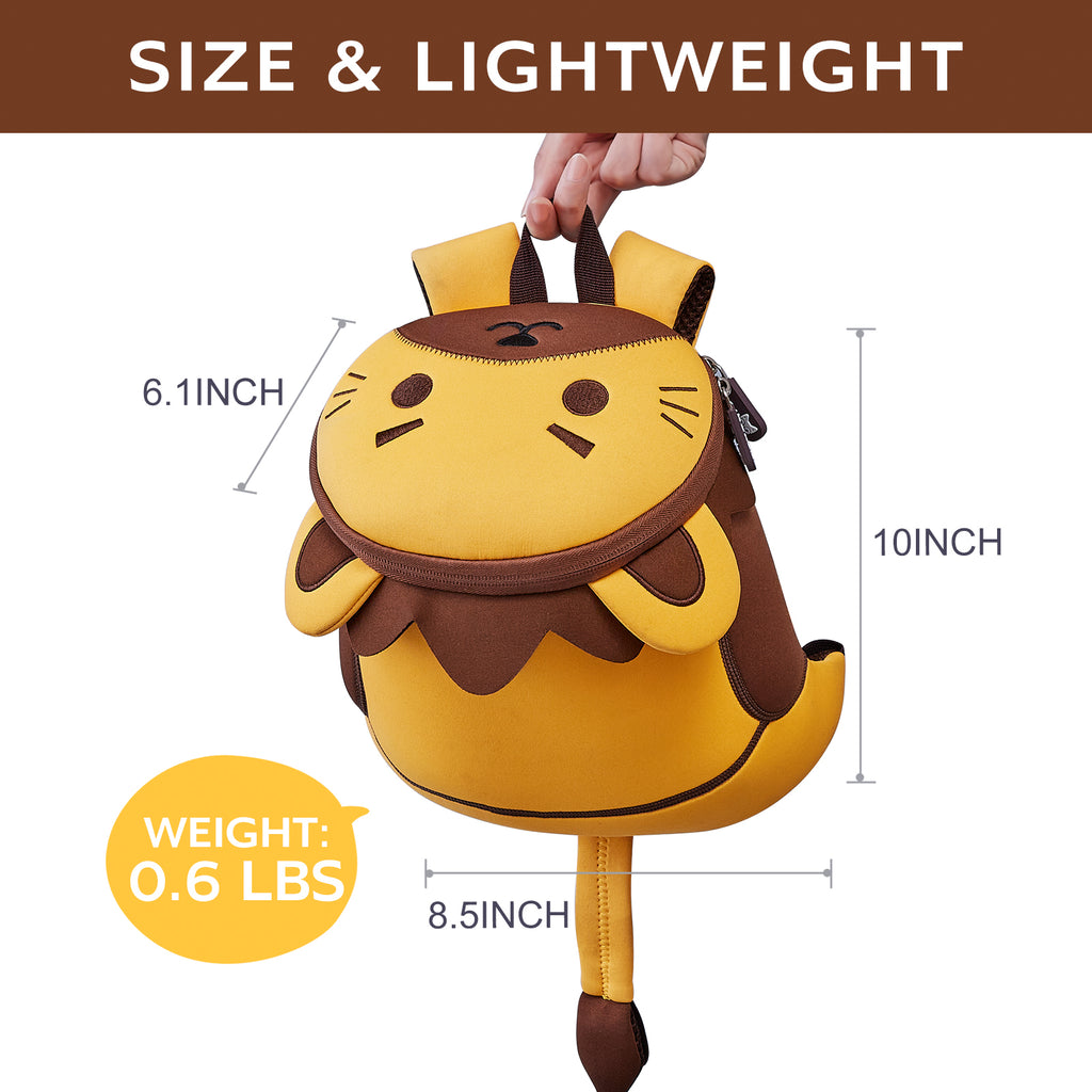NOHOO Hote Selling Exclusive Original Design Kids Funny Backpack With Anti-lost Lead
