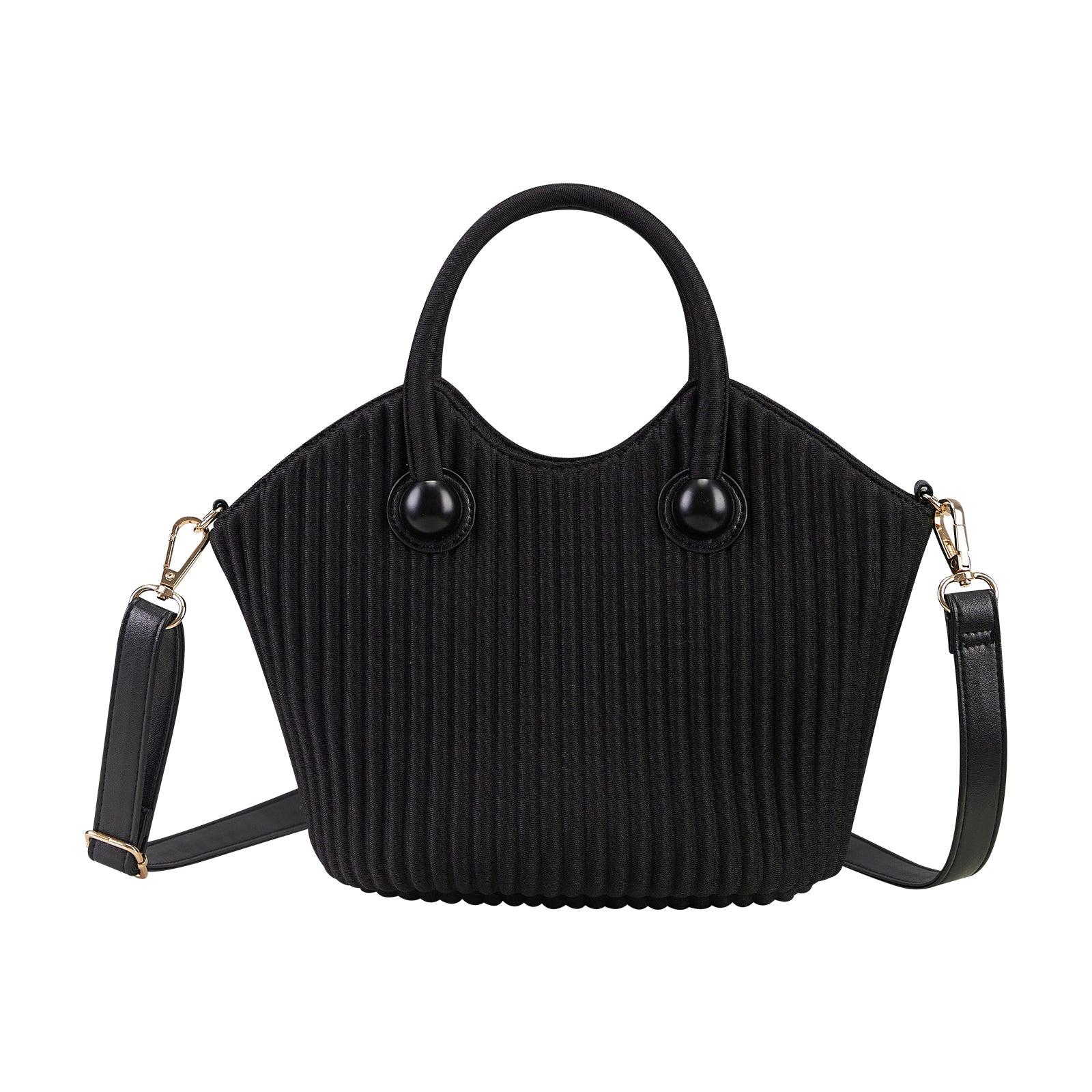 ONIMALS High-End Pleated Shoulder Bag Metal Accent Women's Crossbody Handbag Bulk Order