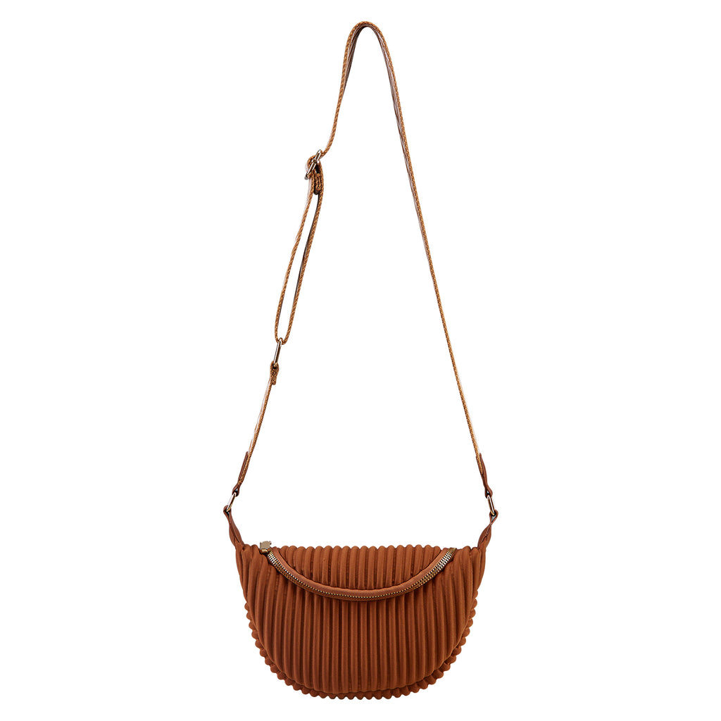 ONIMALS Hot Selling Women Solid Color Eco-friendly Crossbody Bag for Daily Use with Zipper