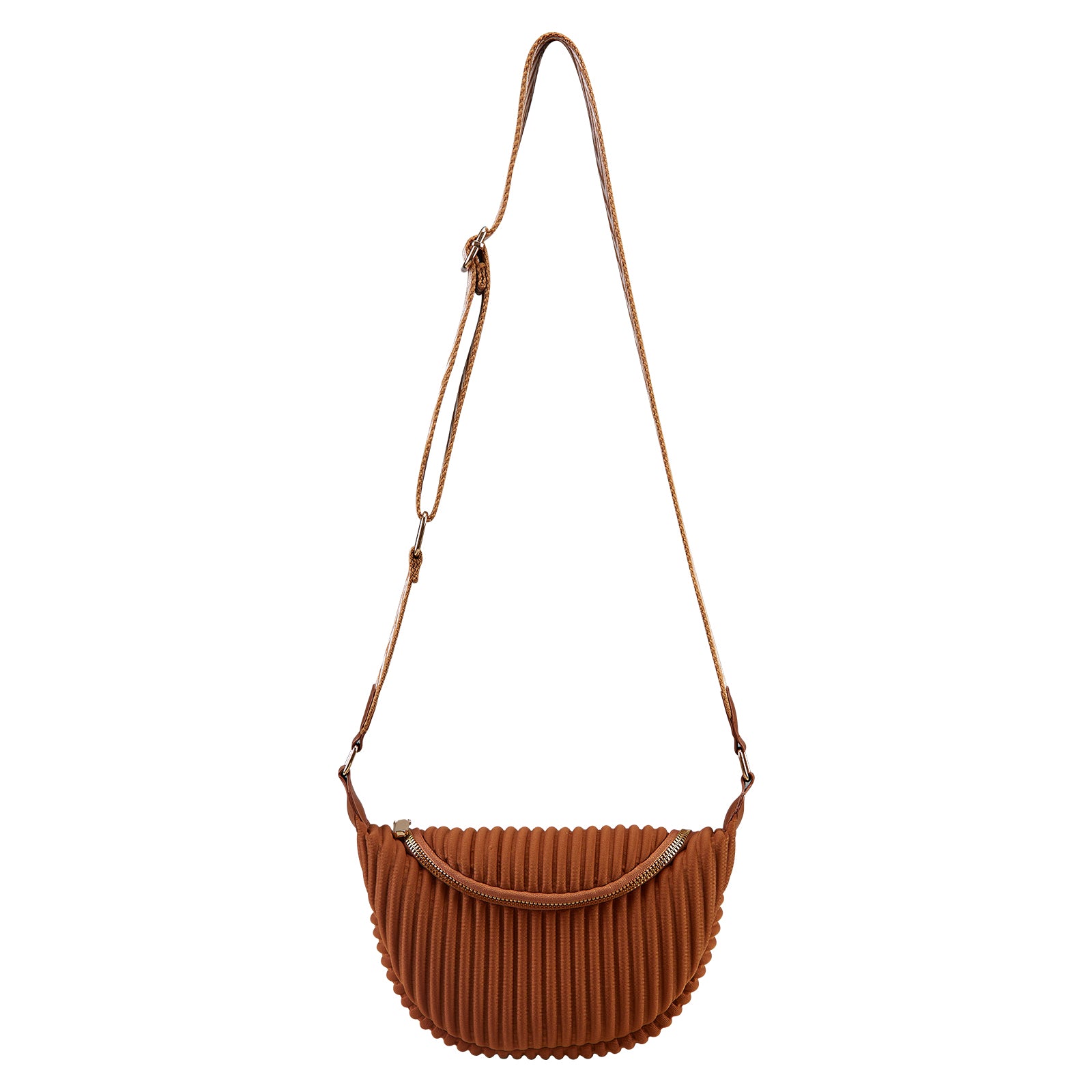 ONIMALS Hot Selling Women Solid Color Eco-friendly Crossbody Bag for Daily Use with Zipper