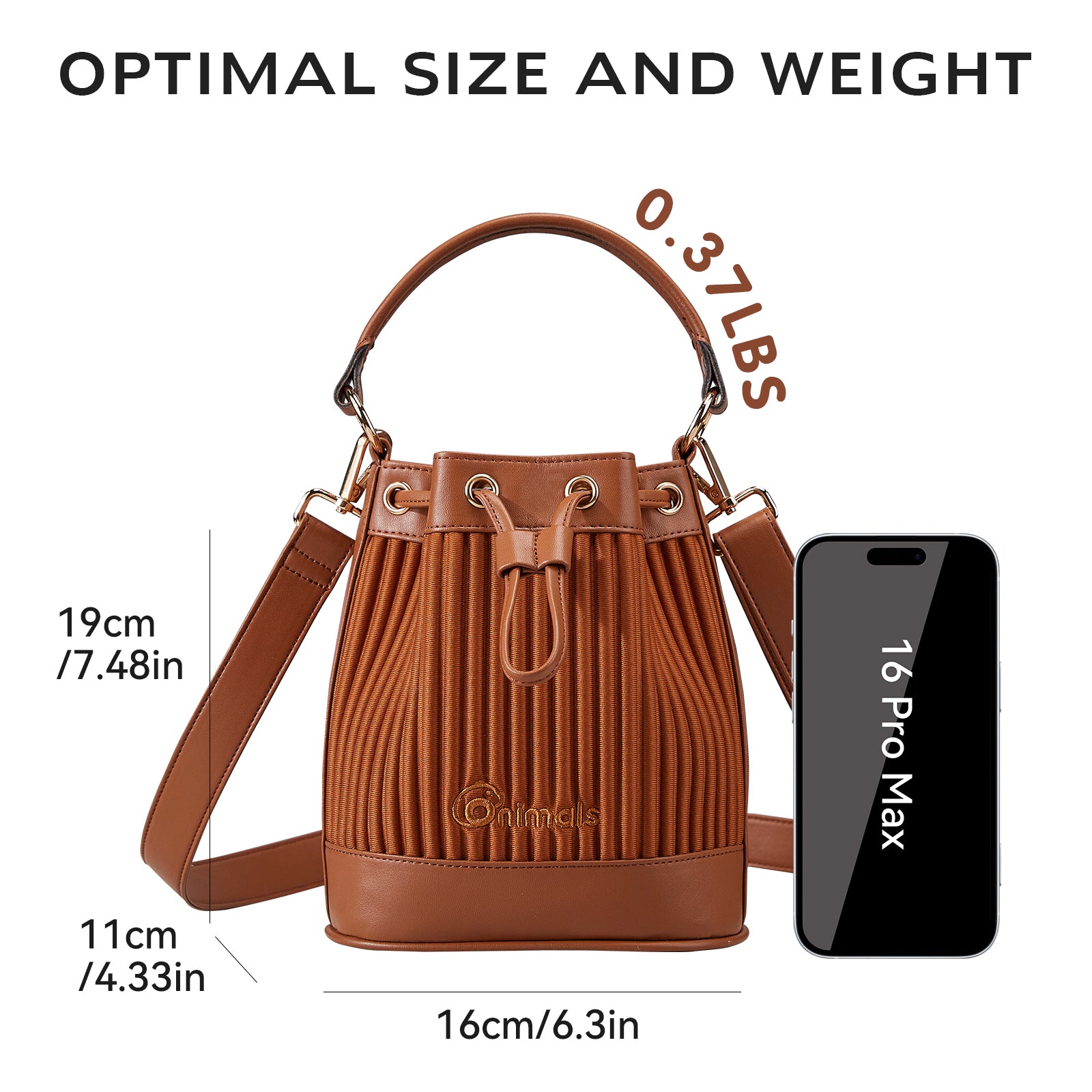 ONIMALS Women's Messenger Bags Bags for Women Brand Luxury Designer Bags Women Famous Brands