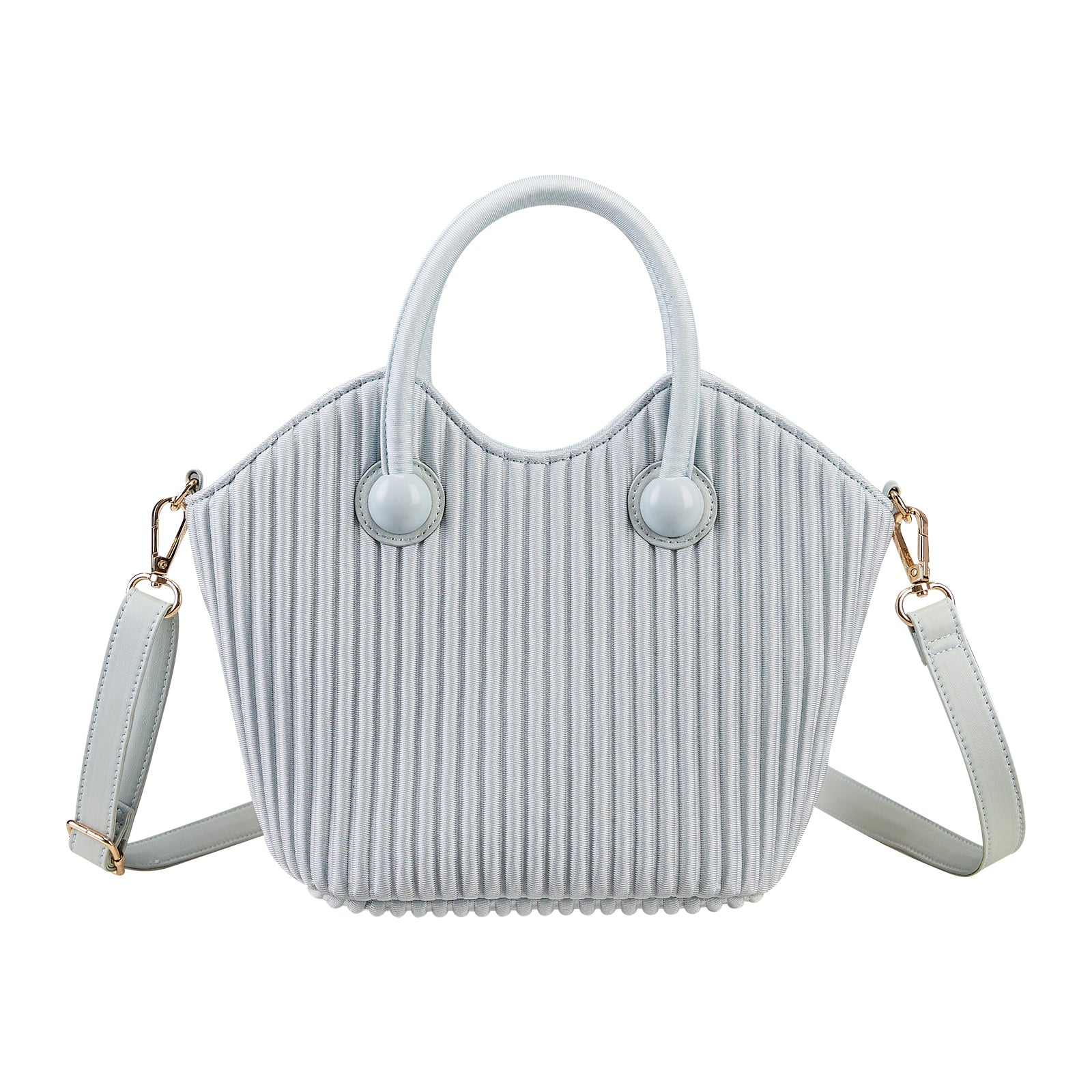 ONIMALS High-End Pleated Shoulder Bag Metal Accent Women's Crossbody Handbag Bulk Order