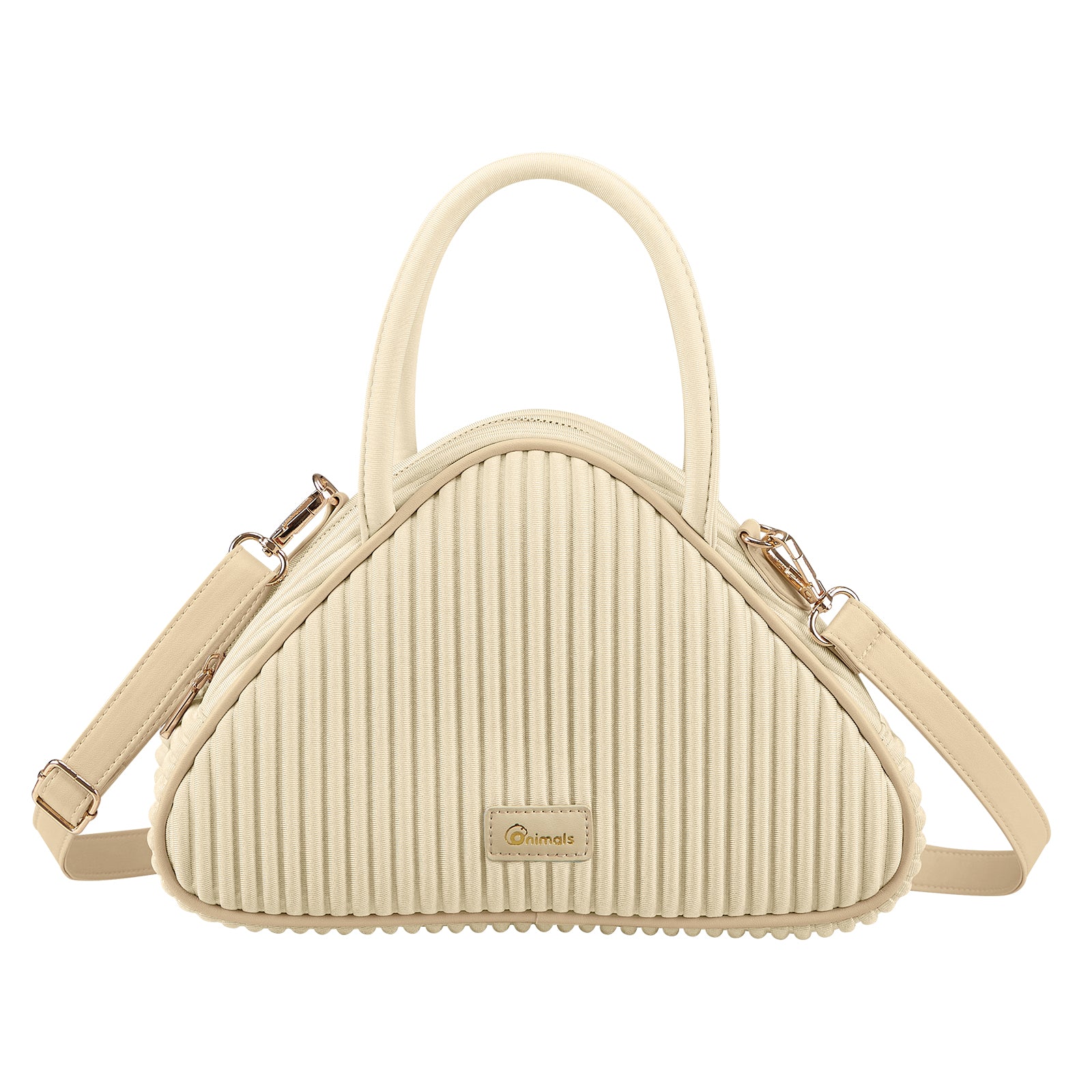 ONIMALS Hot Selling Solid Color Elegance Triangular Design Women Hand Bag for Daily Use