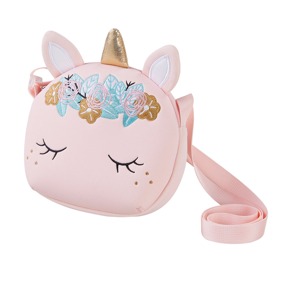 NOHOO Hot Selling 3D Shape Brown Bear Shape Mini Wallet Crossbody Bag for Kids Boys Girls
