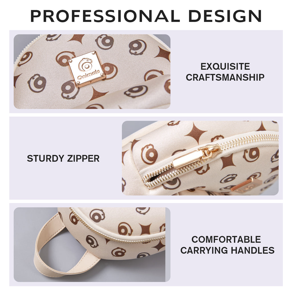 ONIMALS Low Moq Hot Selling Women Backpack Covered in Prints for Daily Use