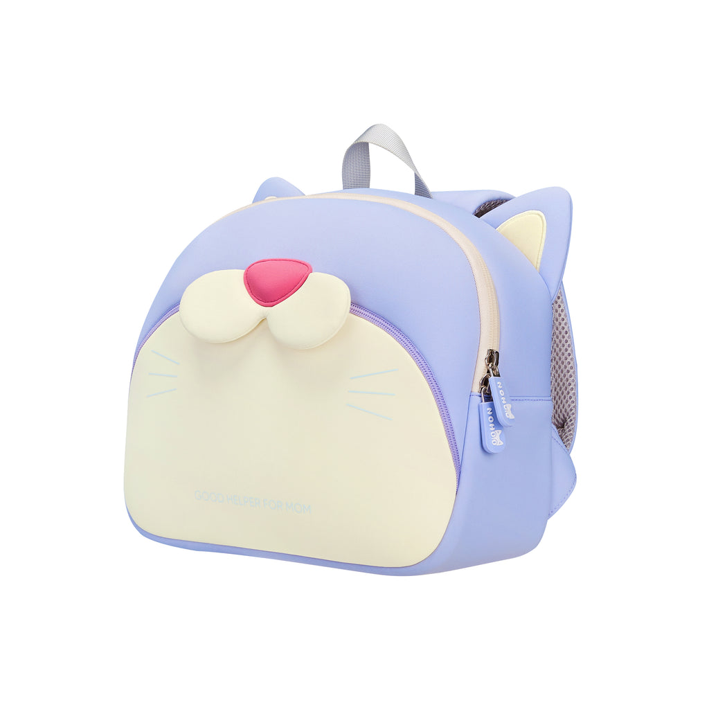 NOHOO Hot Selling Lightweight Gray cat Cute Kitty Backpack for Toddler Kids Gift