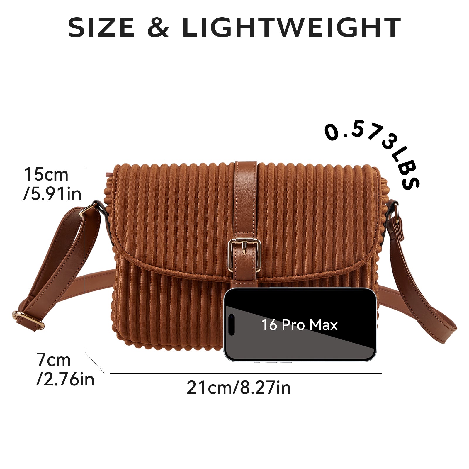 ONIMALS women solid color crossbody bag