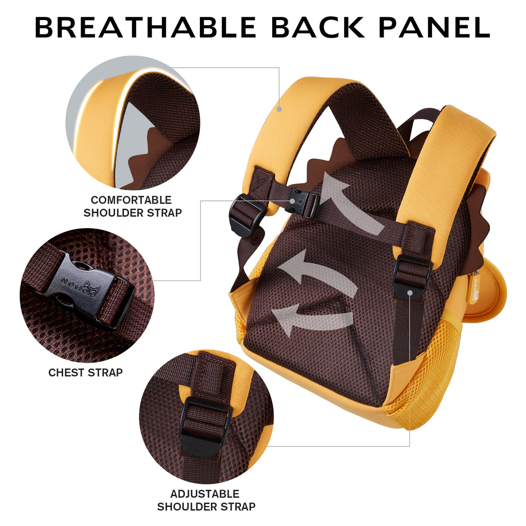 NOHOO Outdoor Waterproof Cute Backpack School Bag for Toddler Kids Children's Schoolbag for Kindergarten Custom LOGO