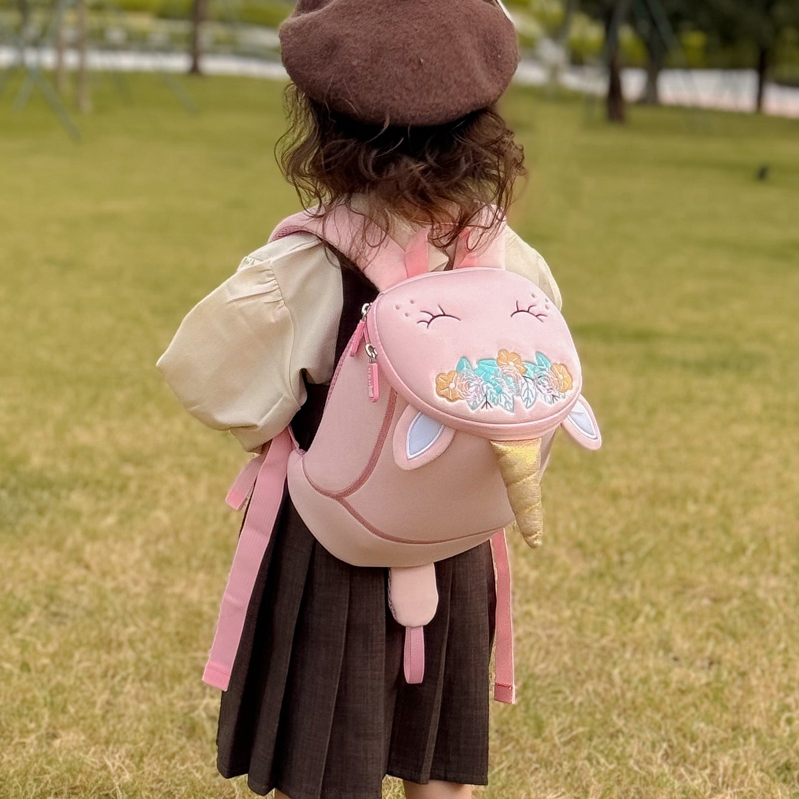 Nohoo Anti-lost Premium Quality School Bag Children Unicorn Style Ages 2 Years Old Above Cheapest School Bags Children Backpack
