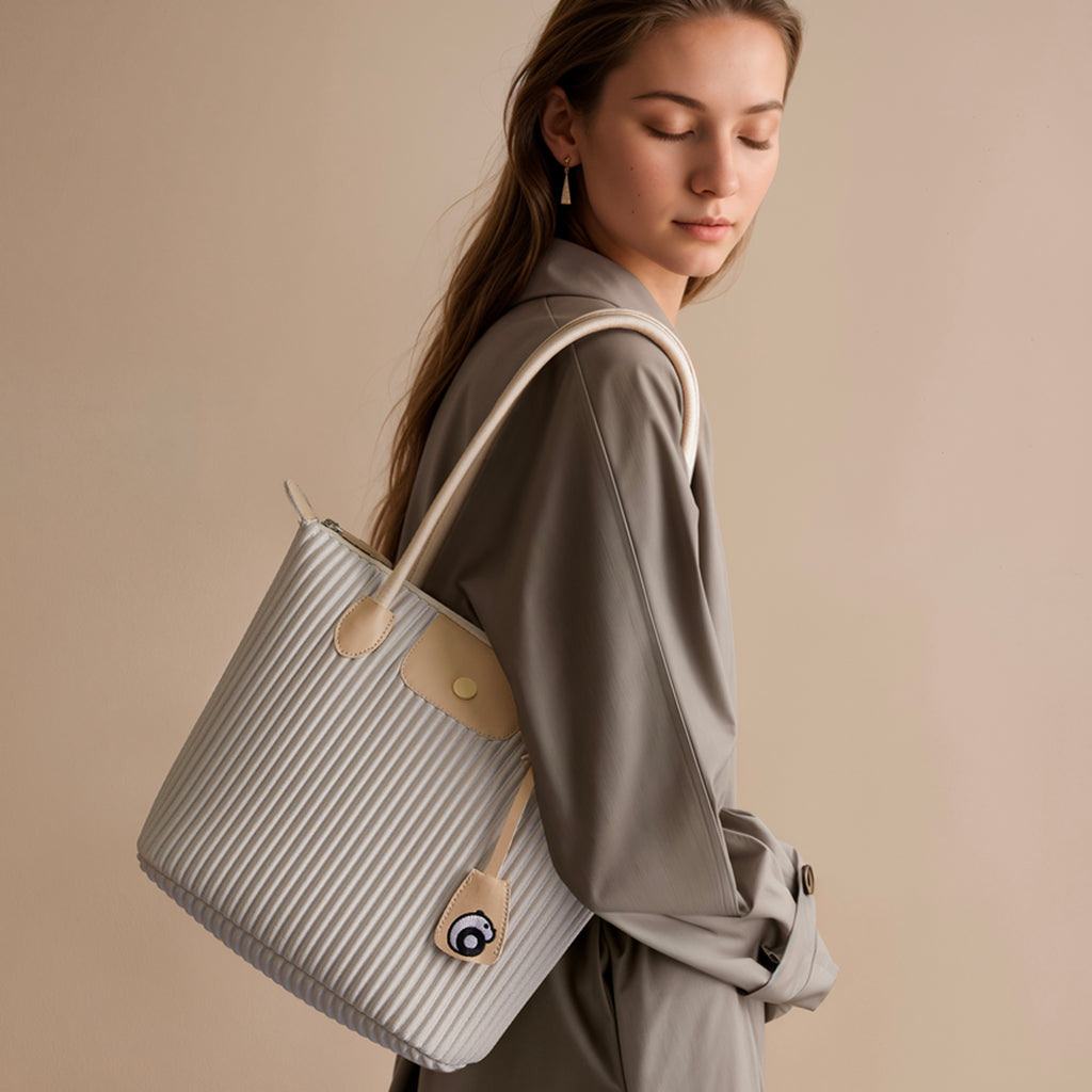 ONIMALS Custom logo High Quality Classic Solid Color Women Tote Bag for Date Business