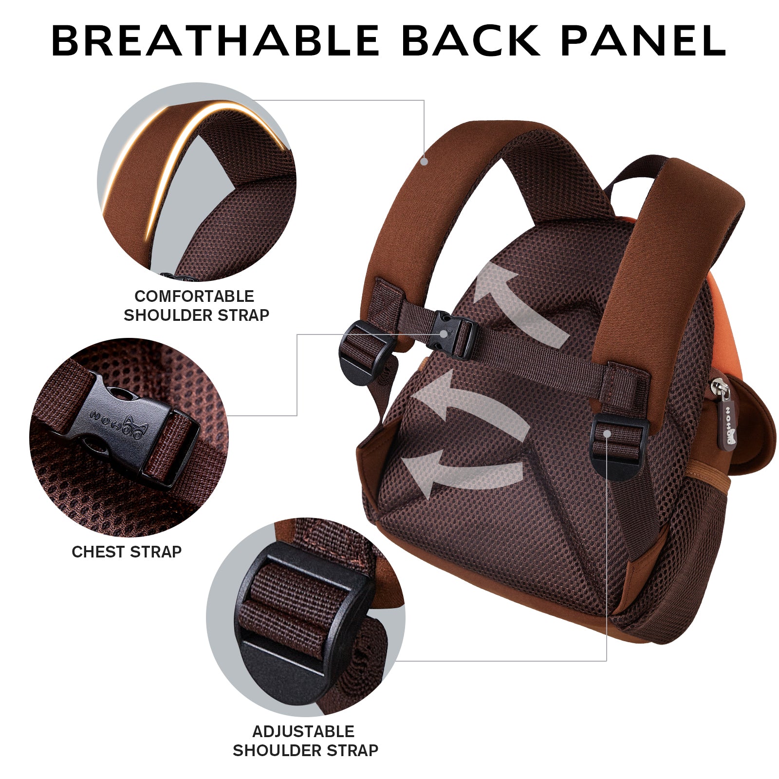 NOHOO 3D Basketball Kids Backpack Cute Sports Toddler School Bag Birthday Gift for Boys