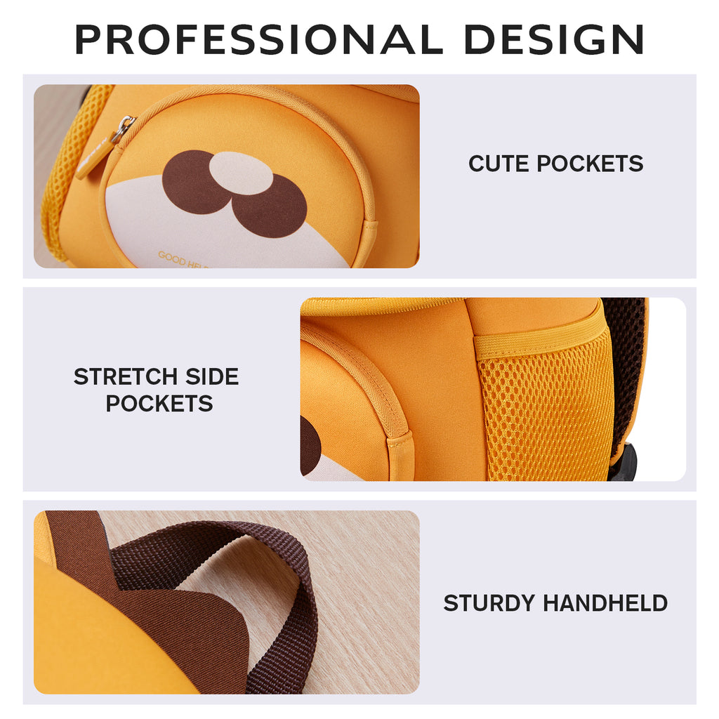 NOHOO Outdoor Waterproof Cute Backpack School Bag for Toddler Kids Children's Schoolbag for Kindergarten Custom LOGO