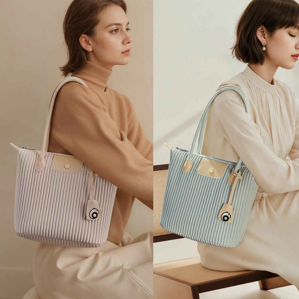 ONIMALS Custom logo High Quality Classic Solid Color Women Tote Bag for Date Business