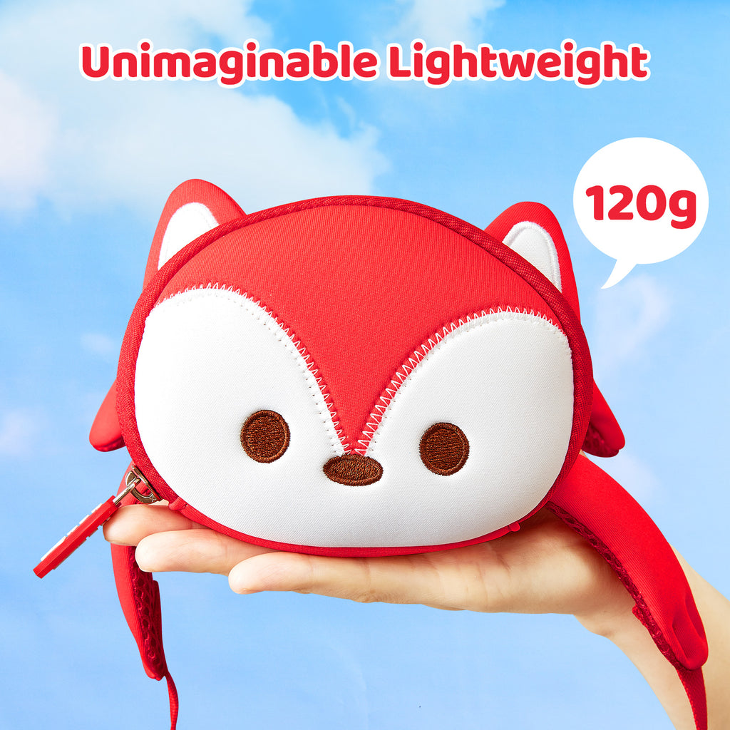 NOHOO High Quality Mini Kids Cute 3D Animal Modeling Waist Bag Waterproof Chest Bag for Kids